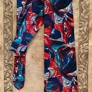 Christian Dior Monsieur Tie | Vintage 80s Abstract Art Silk Tie